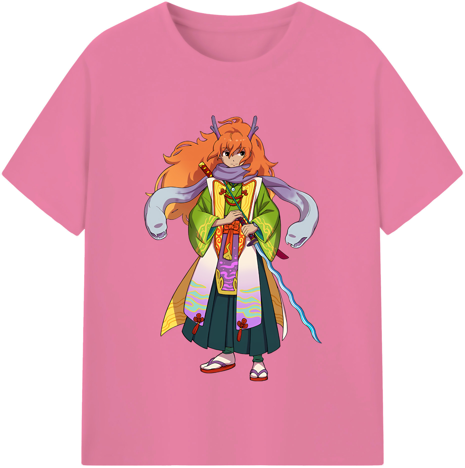 （画像用） 妖怪ウォッチ Yo-kai Watch 綿100％半袖Tシャツ（フロントプリント）